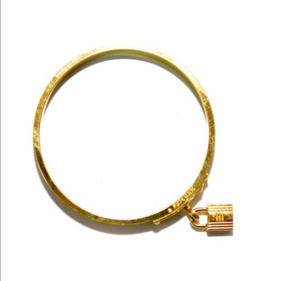 Hermès Lizard Kelly lock bangle 🌟1HR SALE🌟 - Picture 6 of 8